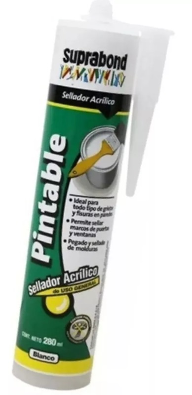 SELLADOR SPRBND ACRLICO PINTABLE X 280 CM3 BCO