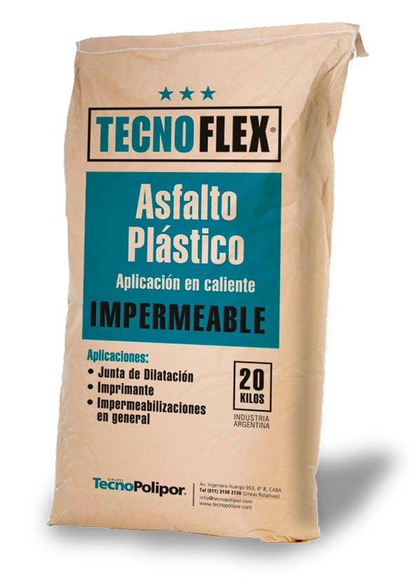 CEMENTO ASFALTICO 85/100 TECNOFLEX X 20 KG