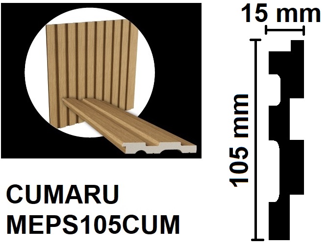 MULTILINEA 105 - 105X15X2800 MM - CUMARU