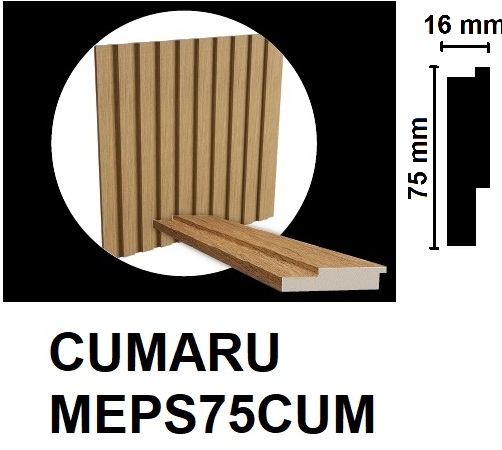 MULTILINEA 75 - 75X16X2800 MM - CUMARU
