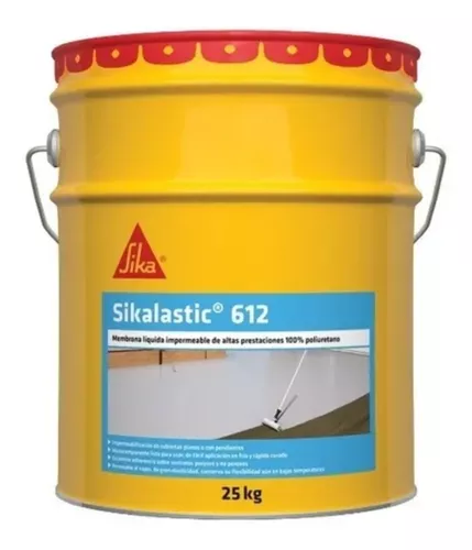 SIKALASTIC 612 X 25 KG GRIS (MEMB.LIQ CON POLIURE)