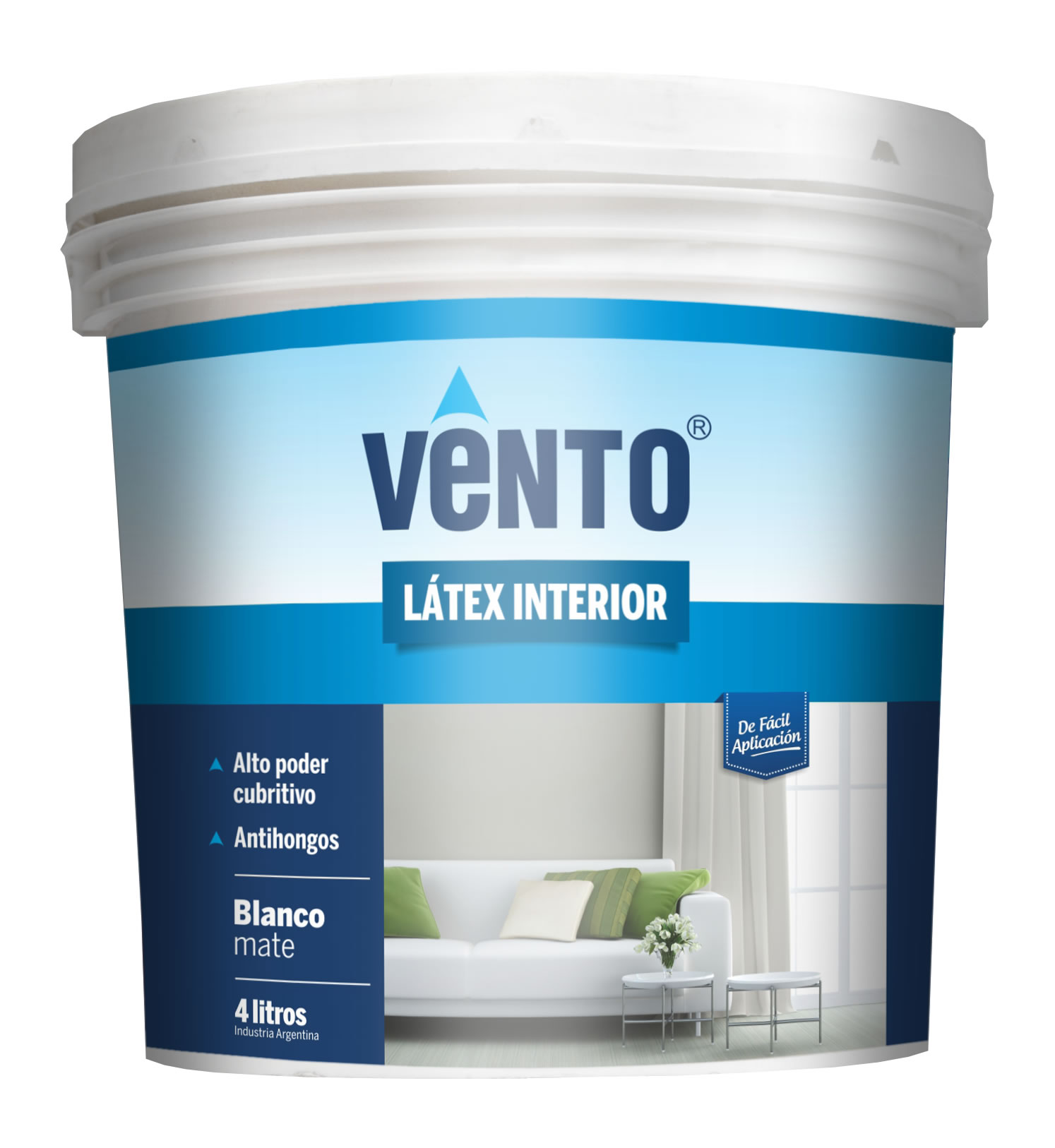 LATEX INTERIOR VENTO X  4LT