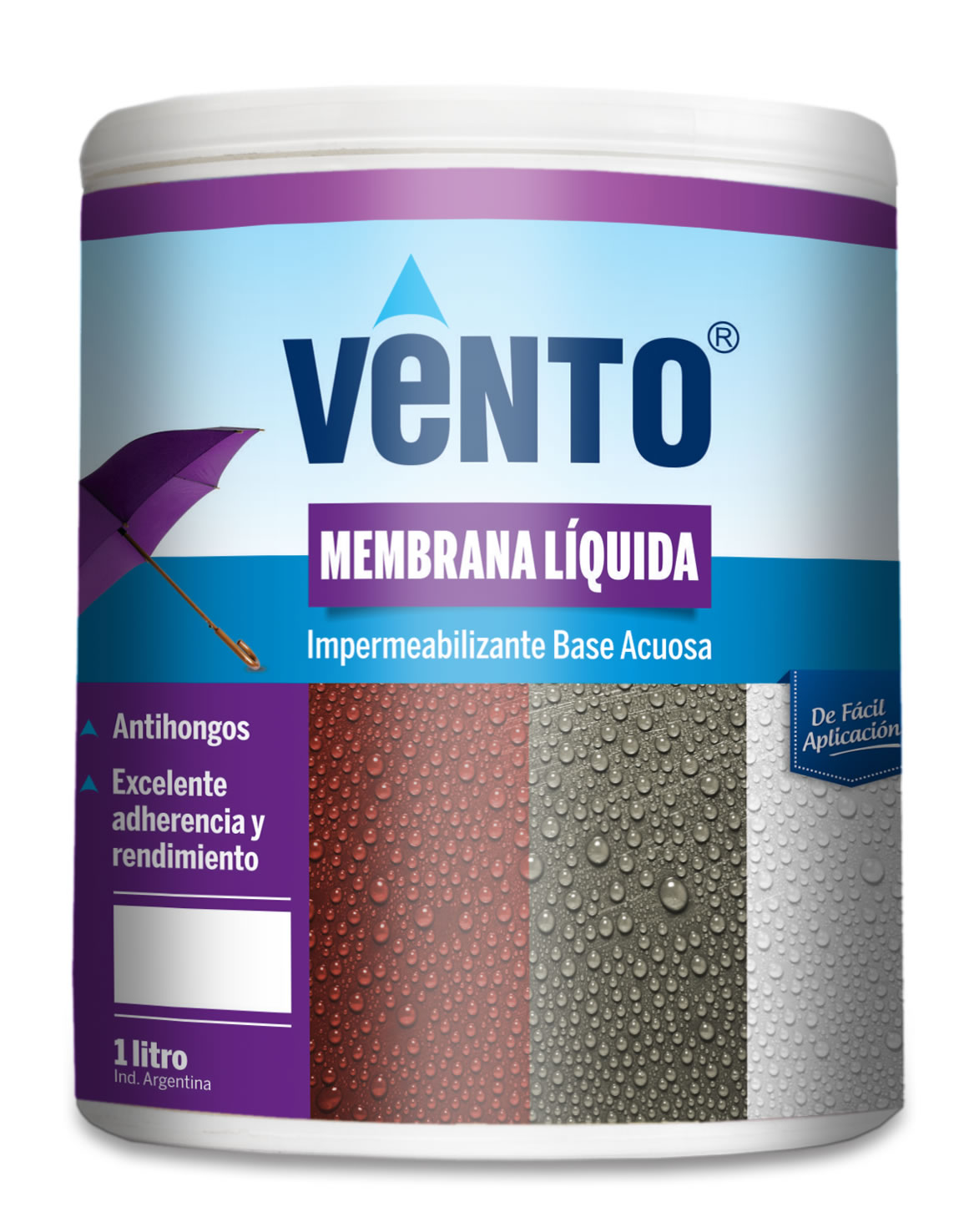 MEMBRANA LIQUIDA VENTO 1KG CEMENTO