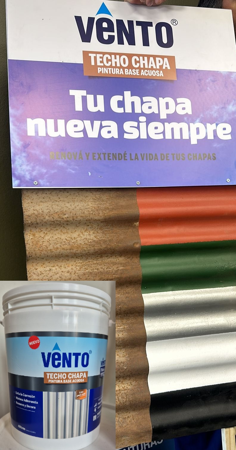 PINTURA TECHO CHAPA VENTO NEGRO X 20 LT