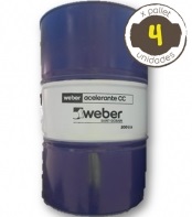 ACELERANTE DE FRAGÜE WEBER CON CLORURO X 200 LTS
