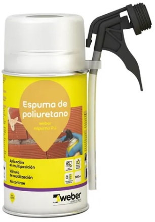 ESPUMA WEBER PU X 300 ML