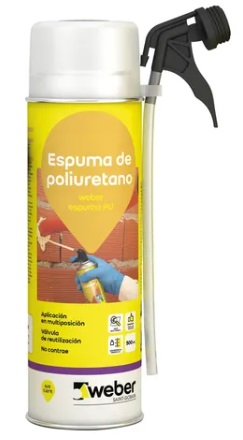 ESPUMA WEBER PU X 500 ML