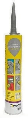 SELLADOR WEBER FLEX PU X 300 ML GRIS