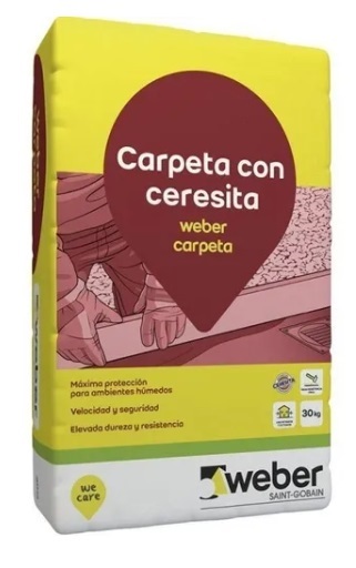 WEBER FLOOR CARPETA X 30 KG