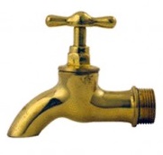 CANILLA SERVICIO 19MM BRONCE