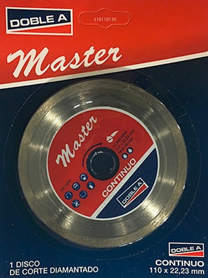 DISCO DIAMANTADO CONTINUO 9"(230X22.23MM) "AA"