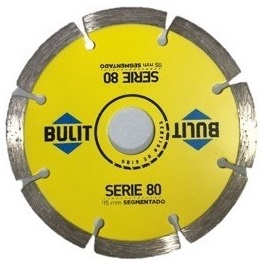 DISCO DIAMANTADO SEGMENTADO 4,5" SERIE 80 BULIT