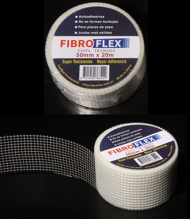 CINTA TRAMADA 50 MM X 20 MTS FIBROFLEX