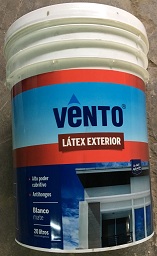 LATEX EXTERIOR VENTO BLANCO X 20LT