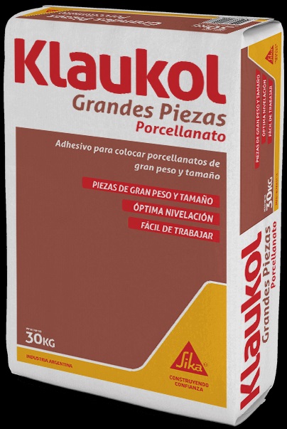 KLAUKOL PORCELLANATO GRANDES PZAS X 25 KGS