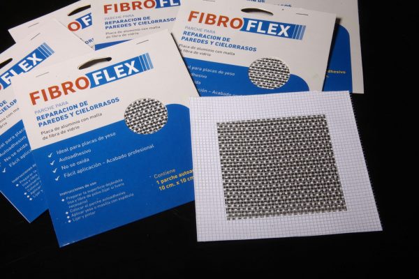 PARCHE ALUMINIO+FIBRA DE VIDRIO   5 X  5 CM FIBROFLEX